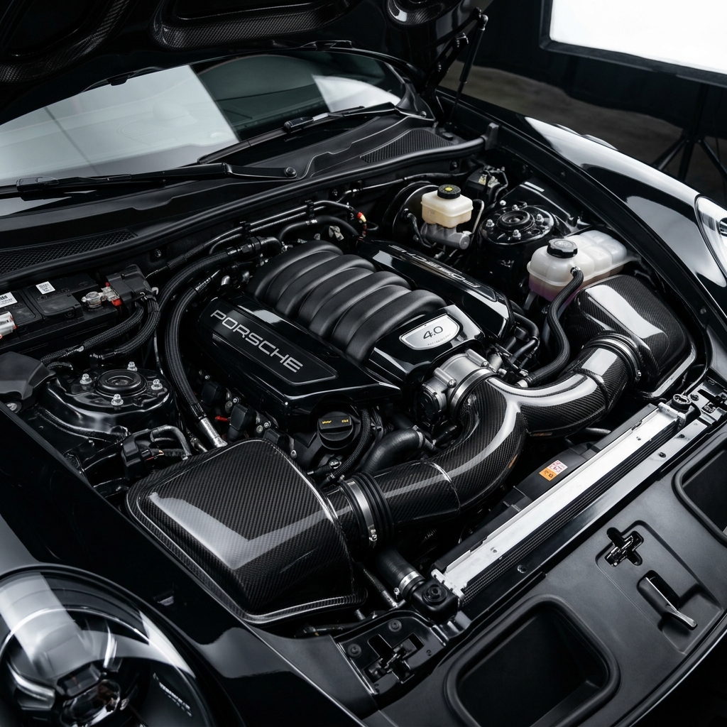 Engine bay detailing